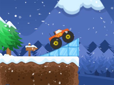 Monster Truck Winter Jumps